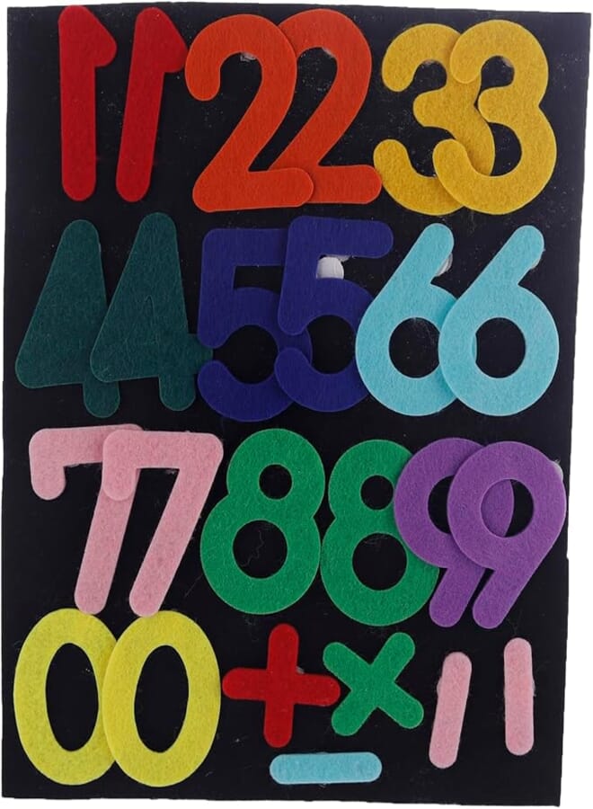 3A FS-15 Gogh English Number Eductional For Kids - Multi Color